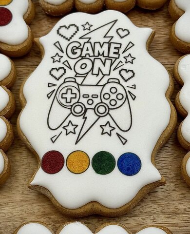 Game On Birthday, Paint it yourself