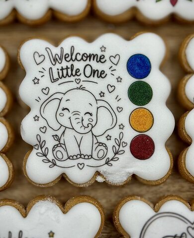 Welcome Little One, Paint it yourself
