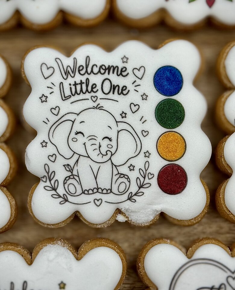 Welcome Little One, Paint it yourself